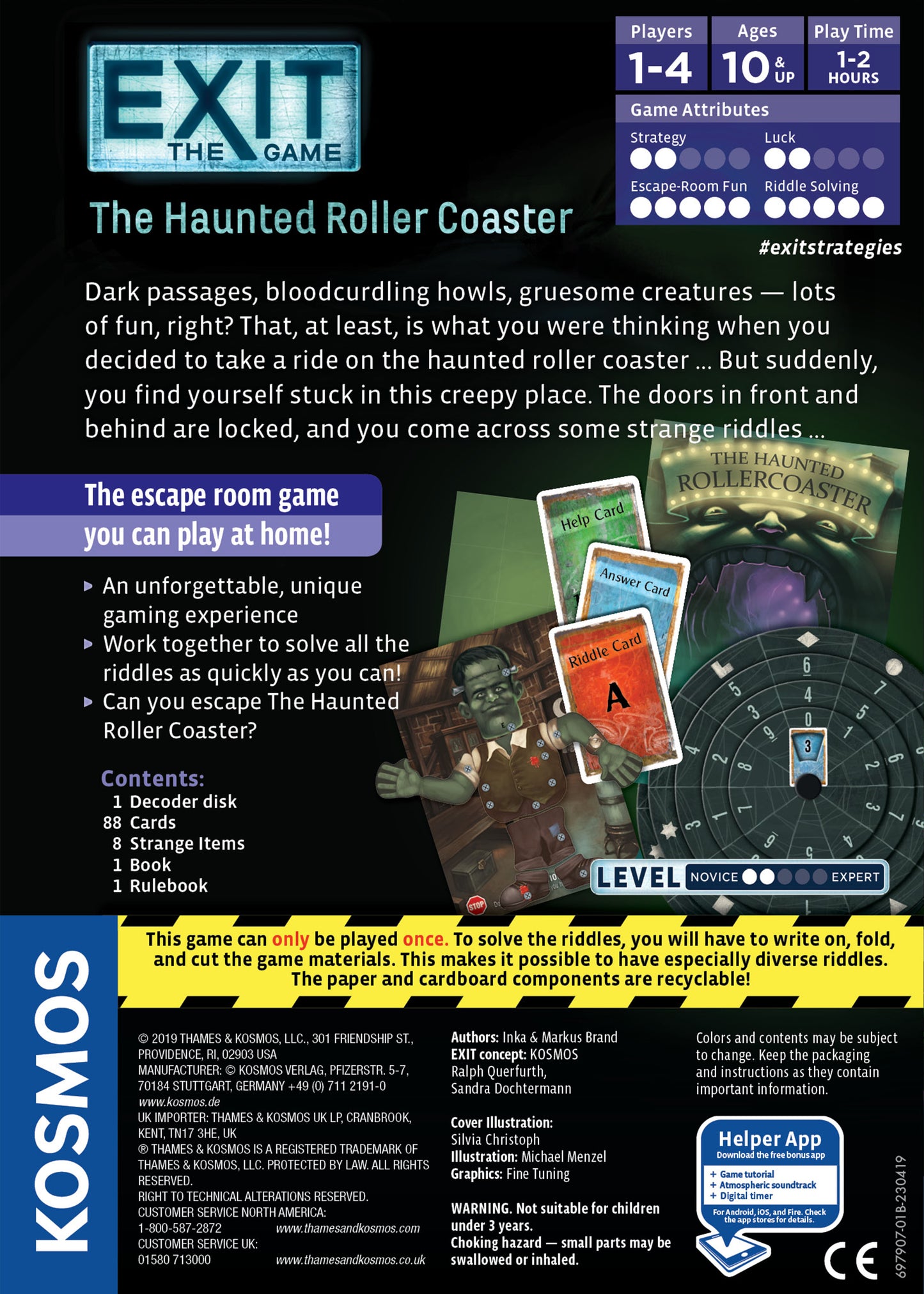 EXIT The Game - The Haunted Roller Coaster