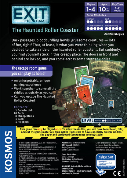 EXIT The Game - The Haunted Roller Coaster